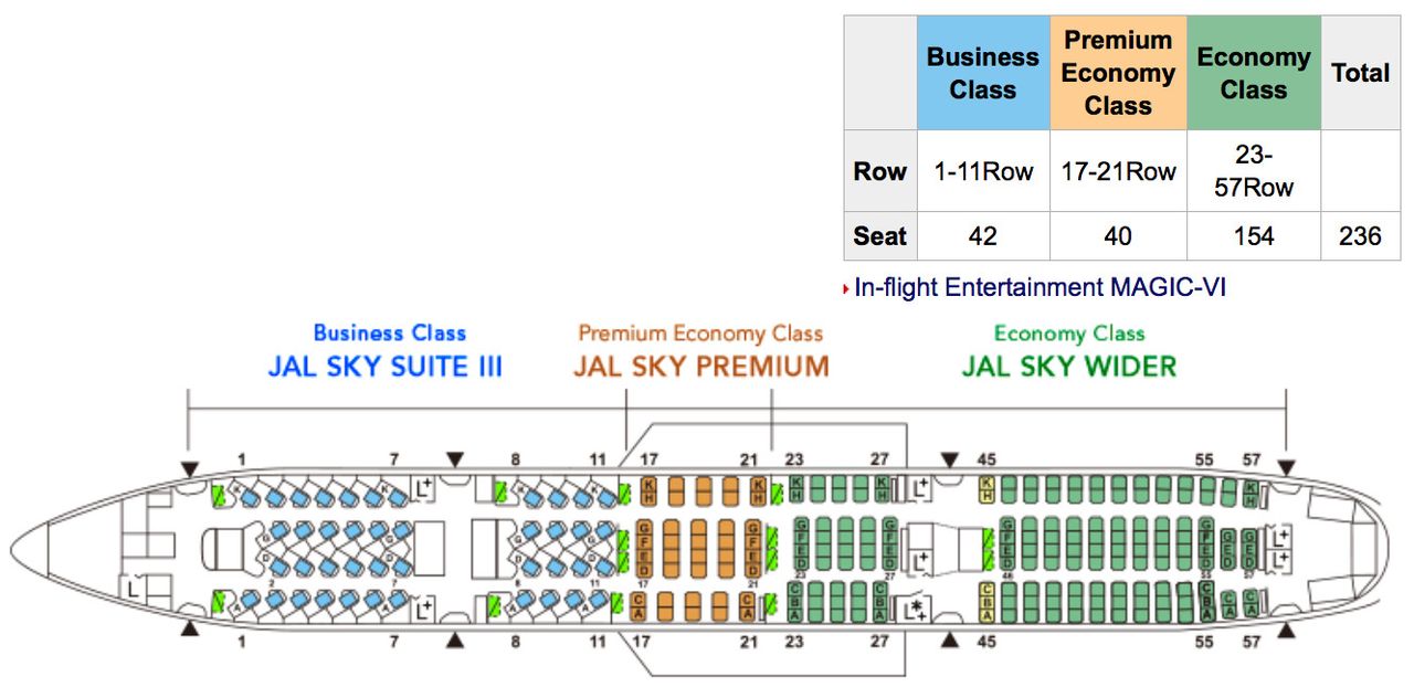 photo jl 777 seat map